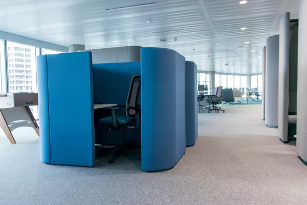 Focus workstation GOB SPRB Acoustic focus workstation